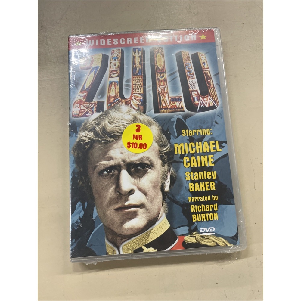 Zulu (DVD, 1964, Widescreen) Like New !   Michael Caine   Jack Hawkins